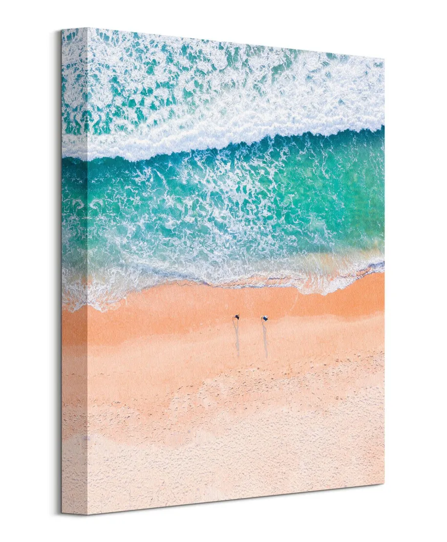 Wakacje na plaży - Obraz na płótnie