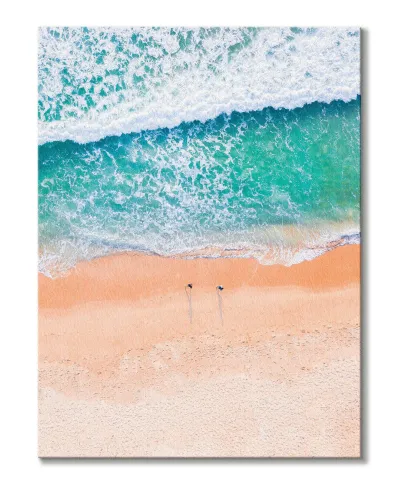 Wakacje na plaży - Obraz na płótnie