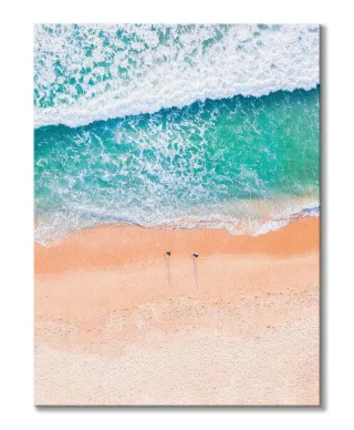 Wakacje na plaży - Obraz na płótnie