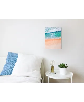 Wakacje na plaży - Obraz na płótnie