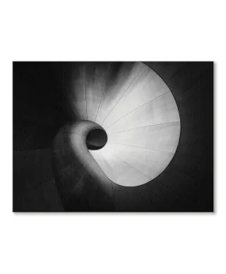 Tunel 3D - Obraz na płótnie