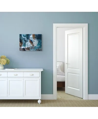 Wzburzony ocean - Obraz na płótnie