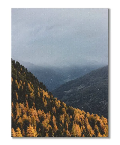 Jesienne Wzgórza - Obraz na płótnie