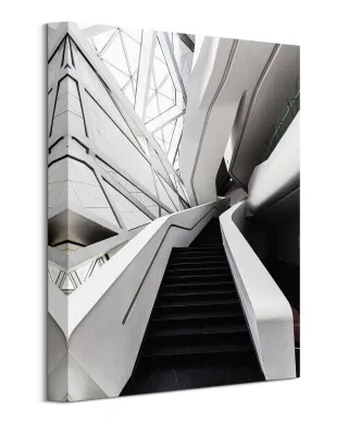 Czarne Schody - Obraz na płótnie