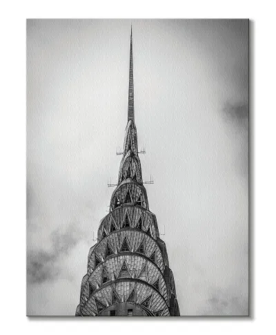 Top of The Chrysler Building - Obraz na płótnie