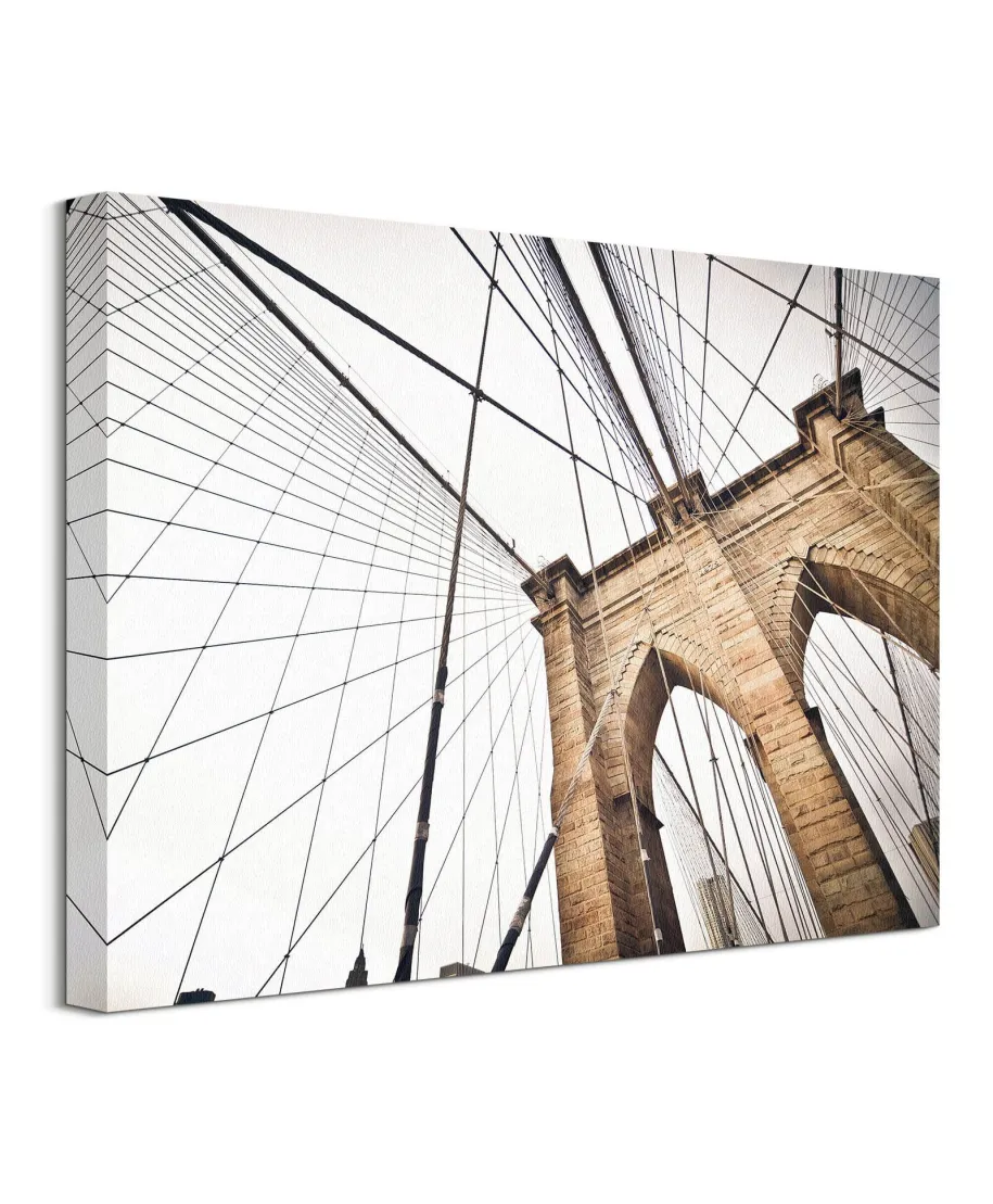 Brooklyn Bridge Pylon - Obraz na płótnie