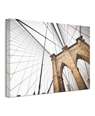 Brooklyn Bridge Pylon - Obraz na płótnie
