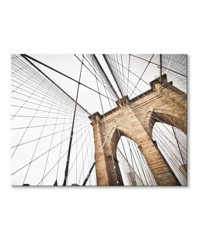 Brooklyn Bridge Pylon - Obraz na płótnie