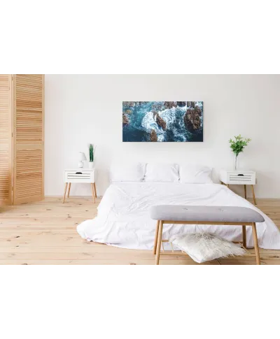 Wzburzony ocean - obraz na płótnie