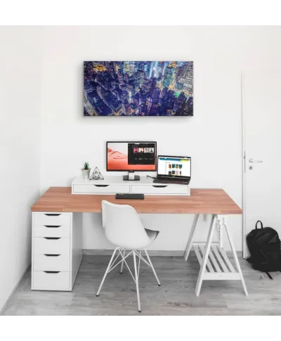 Centrum Miasta - obraz na płótnie