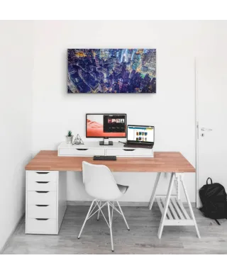 Centrum Miasta - obraz na płótnie