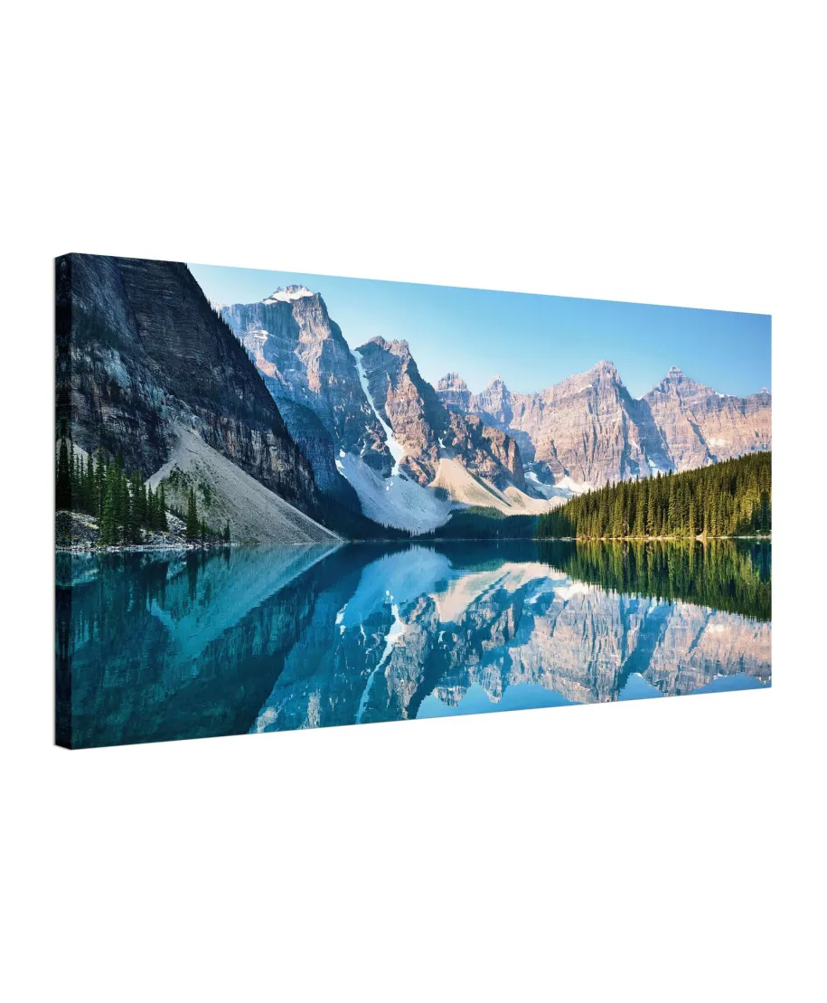 Jezioro Moraine - obraz na płótnie