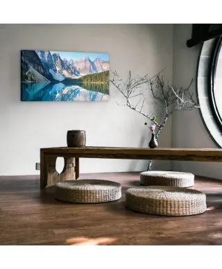 Jezioro Moraine - obraz na płótnie