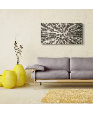 Las Iglasty Sięgający Nieba - obraz na płótnie