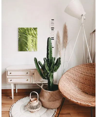 Liście Paproci - obraz na płótnie