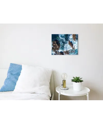 Wzburzony ocean - obraz na płótnie