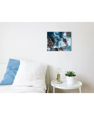 Wzburzony ocean - obraz na płótnie