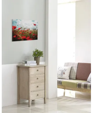 Pole Maków - obraz na płótnie