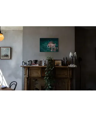 Lwice - obraz na płótnie