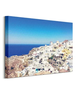 Widok na Santorini - obraz na płótnie