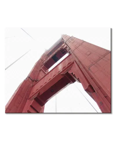 Pylon Golden Gate - obraz na płótnie