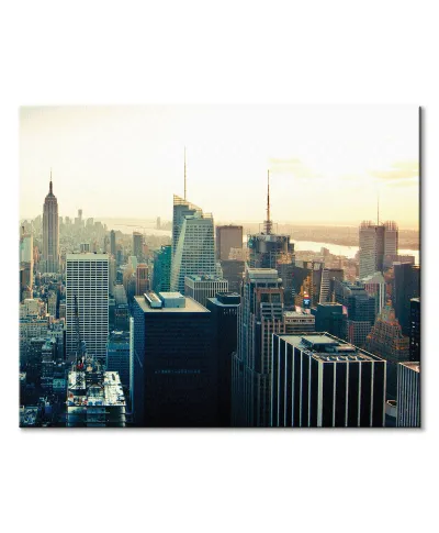 NY Skyscrapers - obraz na płótnie