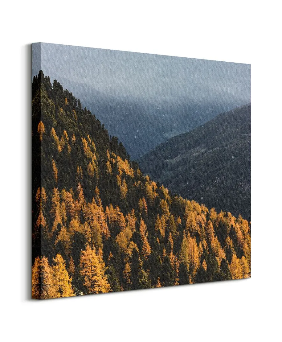 Jesienne Wzgórza - obraz na płótnie