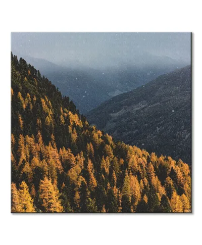 Jesienne Wzgórza - obraz na płótnie