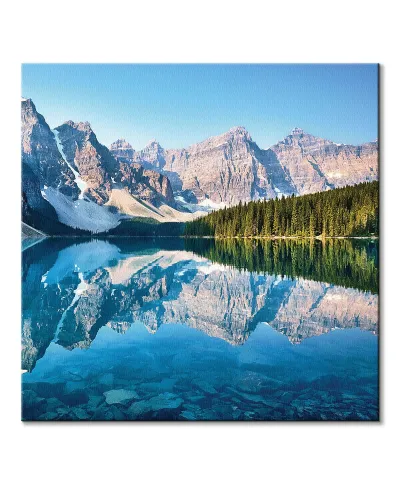 Jezioro Moraine - obraz na płótnie
