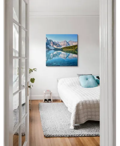 Jezioro Moraine - obraz na płótnie