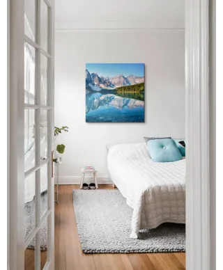 Jezioro Moraine - obraz na płótnie