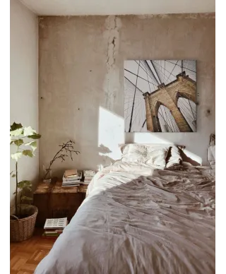 Brooklyn Bridge Pylon - obraz na płótnie