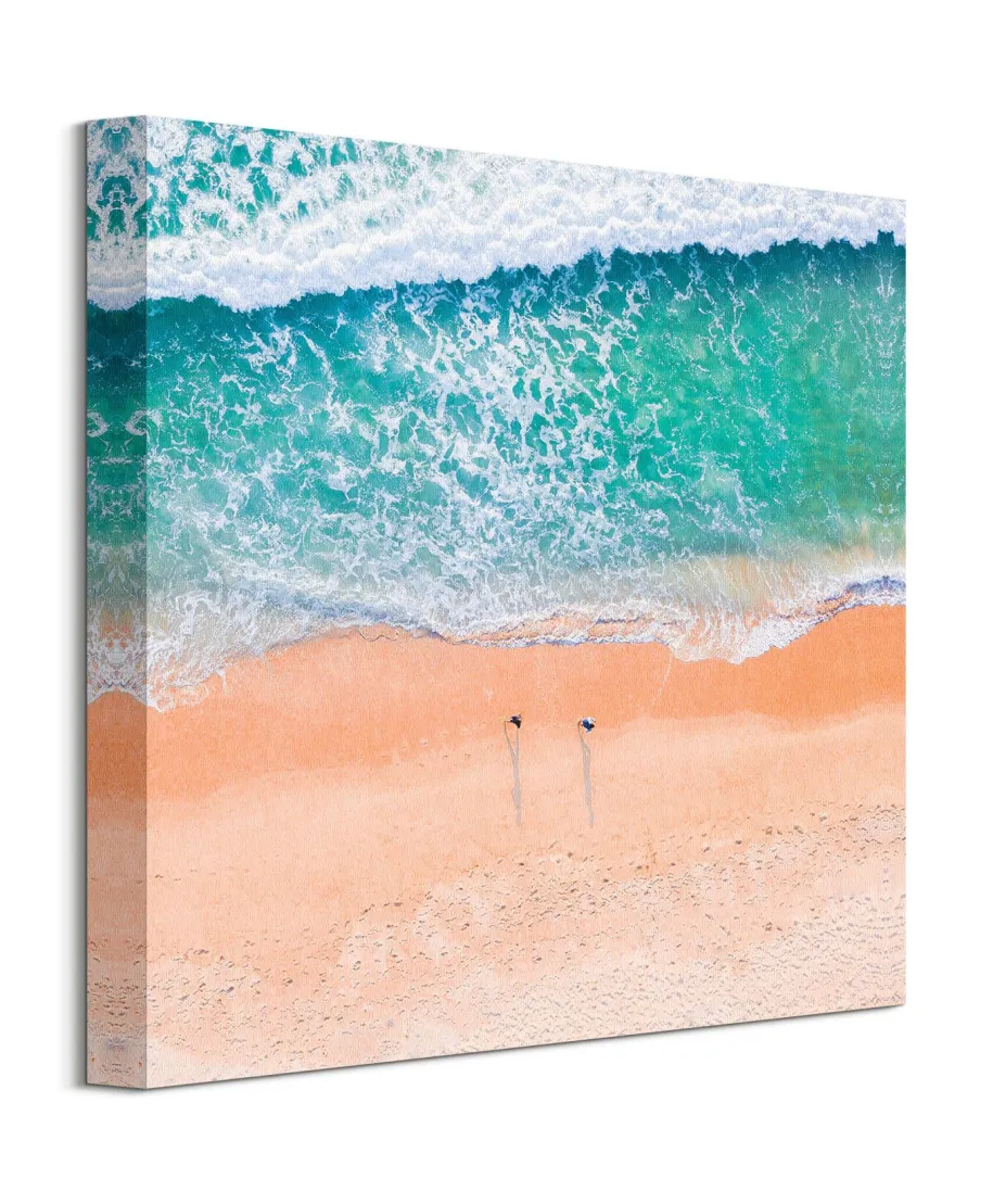 Wakacje na plaży - obraz na płótnie