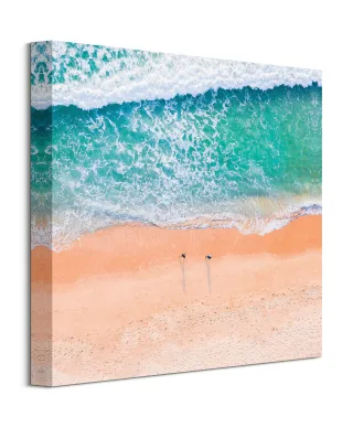 Wakacje na plaży - obraz na płótnie
