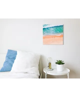 Wakacje na plaży - obraz na płótnie