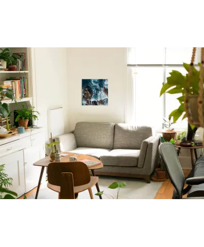 Wzburzony ocean - obraz na płótnie