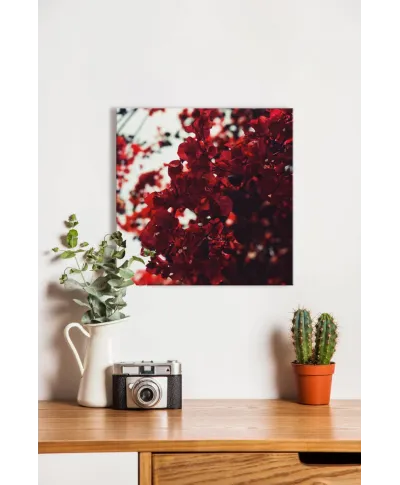 Jesienne Kwiaty - obraz na płótnie