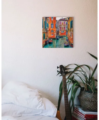 Kolorowa Wenecja - obraz na płótnie