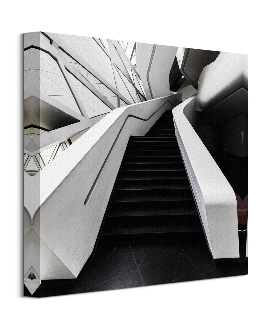 Czarne Schody - obraz na płótnie