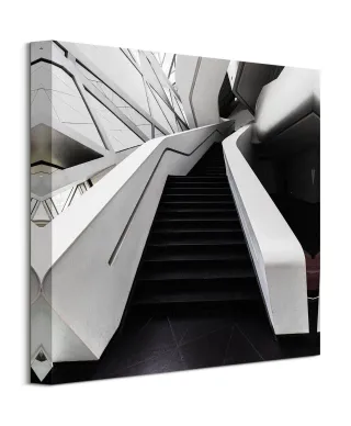 Czarne Schody - obraz na płótnie
