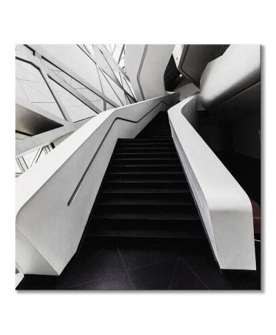 Czarne Schody - obraz na płótnie