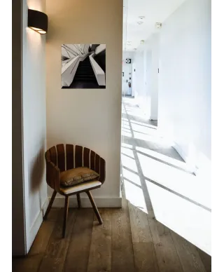 Czarne Schody - obraz na płótnie