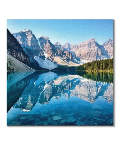 Jezioro Moraine - obraz na płótnie
