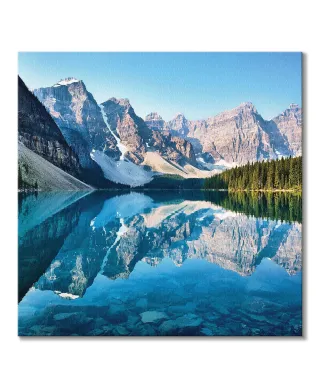 Jezioro Moraine - obraz na płótnie