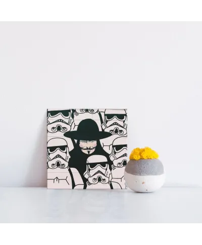 Szturmowiec i Vendetta - obraz na płótnie