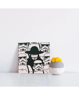 Szturmowiec i Vendetta - obraz na płótnie