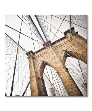 Brooklyn Bridge Pylon - Obraz na płótnie