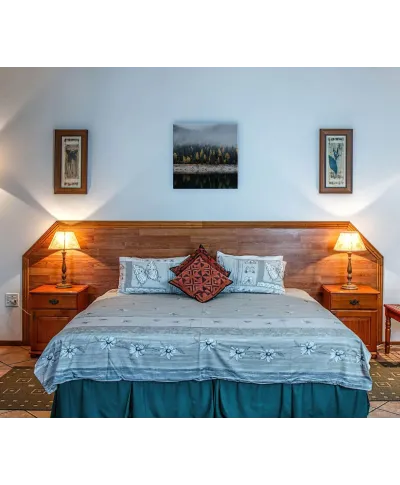 Mglista jesień - obraz na płótnie