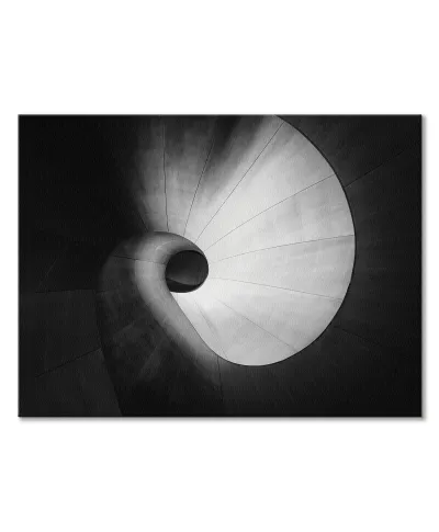 Tunel 3D - obraz na płótnie