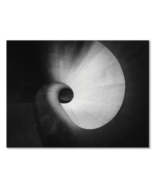 Tunel 3D - obraz na płótnie